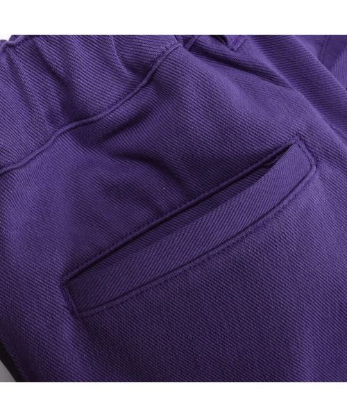 BeBe(ベベ)の「BeBe/ストレッチ ツイル サイド テープ パンツ (90~150cm)(チノパンツ・キッズ・ブラック/パープル・90/140/110/100/130/120/150)」の22枚目の写真