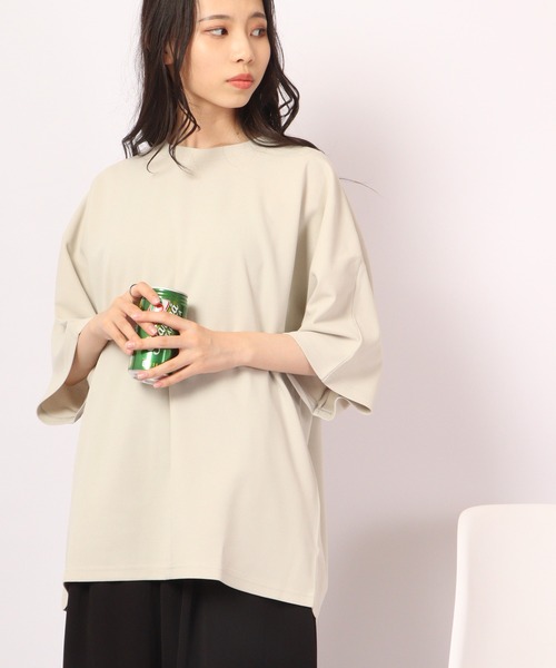 Bling Leads(ブリングリーズ)の「Bling Leads 半袖 梨地クルーネックTee(Tシャツ/カットソー・メンズ・ホワイト/ライトグレー/ブラック/チャコール/グレイッシュベージュ・M/L)」の1枚目の写真