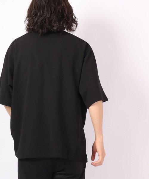 Bling Leads(ブリングリーズ)の「Bling Leads 半袖 梨地クルーネックTee(Tシャツ/カットソー・メンズ・ホワイト/ライトグレー/ブラック/チャコール/グレイッシュベージュ・M/L)」の15枚目の写真