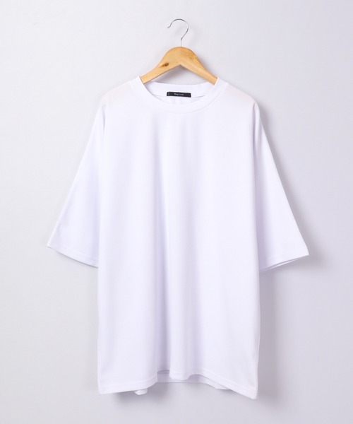 Bling Leads(ブリングリーズ)の「Bling Leads 半袖 梨地クルーネックTee(Tシャツ/カットソー・メンズ・ホワイト/ライトグレー/ブラック/チャコール/グレイッシュベージュ・M/L)」の6枚目の写真