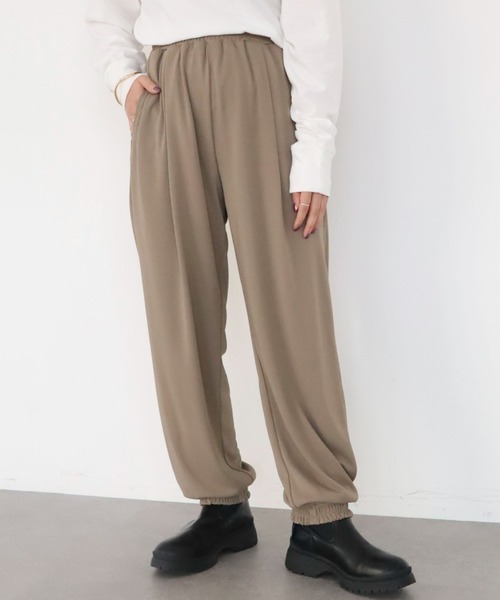 Sugar spoon（シュガースプーン）の「・SUGAR SPOON 速乾ジョガーパンツ（その他パンツ・レディース・ブラック/モカ/カーキ・FREE）」の2枚目の写真