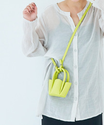 macaroni edge（マカロニエッジ）の「〈macaroni edge/マカロニエッジ〉マイクロミニバッグ チューリップトート型ショルダー（ショルダーバッグ）」