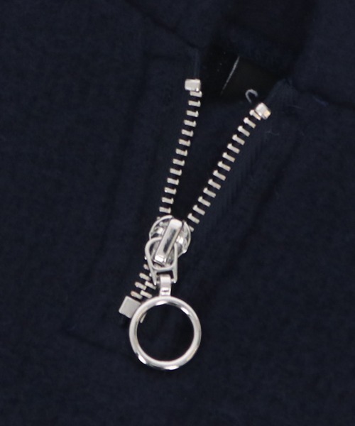 ROPE' PICNIC(ロペピクニック)の「ROPE' PICNIC/ハーフジップニット(ペットウェア・レディース・ネイビー/グリーン・2L/S/M/2M/L/2XS/XS)」の12枚目の写真
