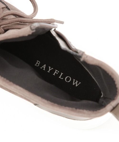 BAYFLOW（ベイフロー）の「レースアップスニーカーブーツ（ブーツ・レディース・ブラック/モカ・SMALL/MEDIUM/LARGE）」の13枚目の写真