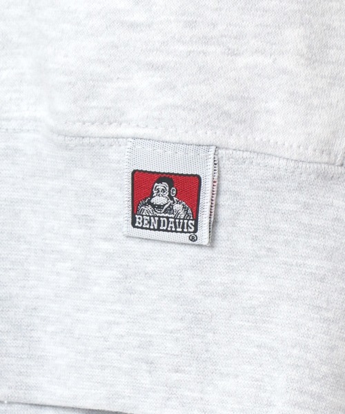 BEN DAVIS（ベンデイビス）の「BEN DAVIS/ベンデイビス ビッグシルエット ヘビーウェイト 裏起毛 アスレチックロゴ ワッペン刺繍 スウェット トレーナー（スウェット・メンズ・ダークグリーン/ブルーグリーン/オートミール/ネイビー・XL/L/M）」の5枚目の写真