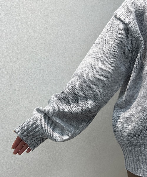 kutir(クティール)の「【2way◎】グラデニットカーディガン(カーディガン/ボレロ・レディース・ブラック/ピンク/オレンジ/ブルー・FREE)」の22枚目の写真