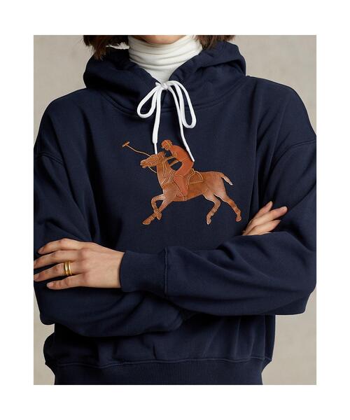 POLO RALPH LAUREN ポニーアップリケ フレンチテリー フーディ 