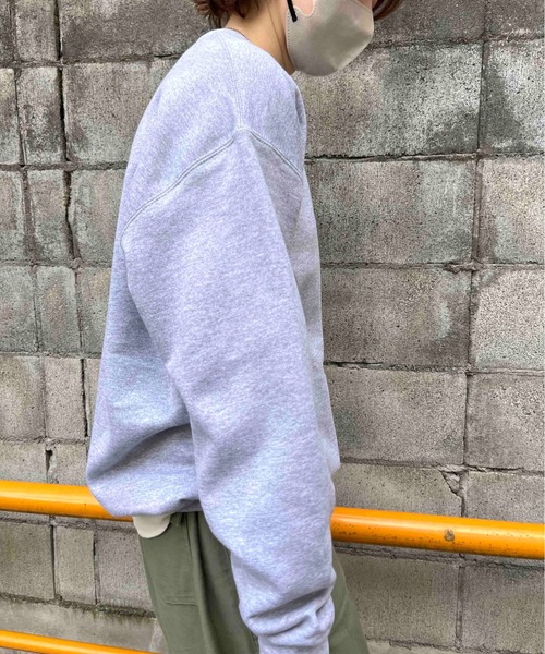 GILDAN（ギルダン）の「【GILDAN】ギルダン USAオーバーサイズ クルーネックスウェット　無地/プルオーバー/裏起毛（スウェット・メンズ・ロイヤルブルー/ネイビー/パープル/ライトグレー/ブラック/ダークグリーン/スカイブルー/ホワイト・L/M/LL）」の20枚目の写真