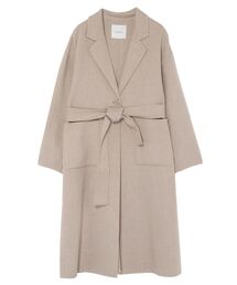 LAGUNAMOON | フォルムスリーブロングリバーコート(その他アウター)