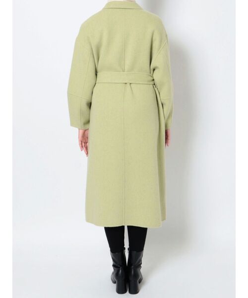 LAGUNAMOON(ラグナムーン)の「フォルムスリーブロングリバーコート(その他アウター・レディース・ホワイト/ベージュ/ライトグリーン・SMALL/MEDIUM)」の19枚目の写真