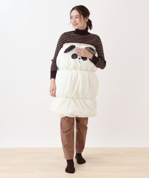 SHOO・LA・RUE(シューラルー)の「◆【シューラズー】ロールクッション(シューろーる)(クッション/クッションカバー・レディース・ホワイト/ベージュ/サンドベージュ・00)」の11枚目の写真