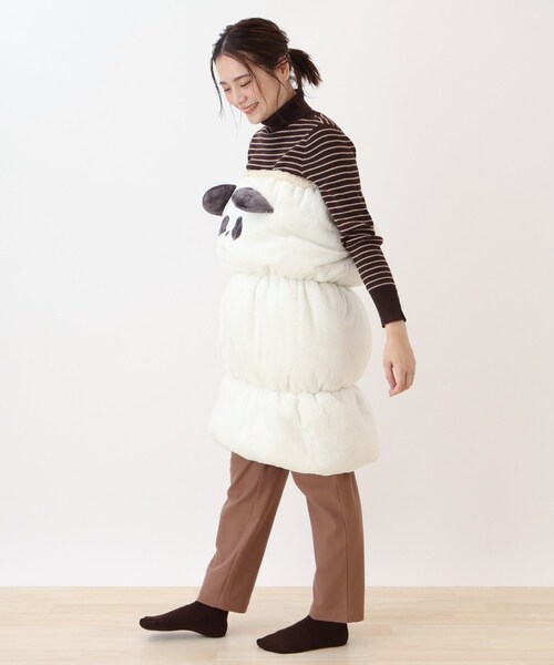SHOO・LA・RUE(シューラルー)の「◆【シューラズー】ロールクッション(シューろーる)(クッション/クッションカバー・レディース・ホワイト/ベージュ/サンドベージュ・00)」の16枚目の写真