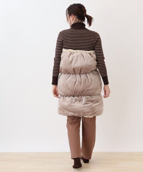 SHOO・LA・RUE(シューラルー)の「◆【シューラズー】ロールクッション(シューろーる)(クッション/クッションカバー・レディース・ホワイト/ベージュ/サンドベージュ・00)」の8枚目の写真