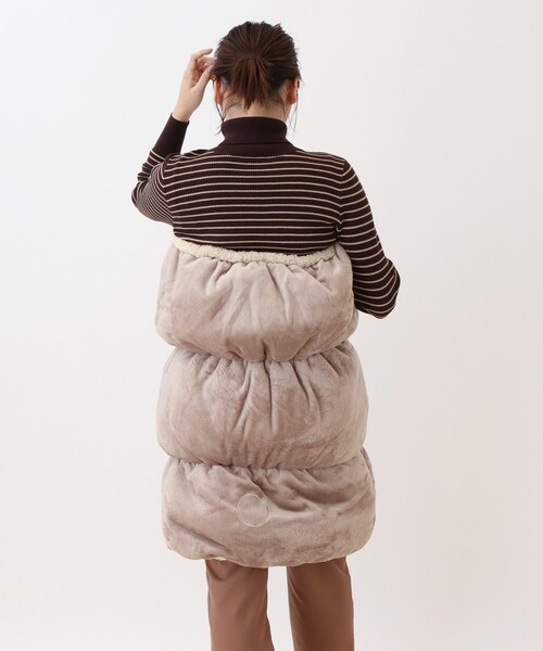 SHOO・LA・RUE(シューラルー)の「◆【シューラズー】ロールクッション(シューろーる)(クッション/クッションカバー・レディース・ホワイト/ベージュ/サンドベージュ・00)」の13枚目の写真