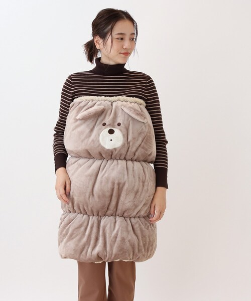 SHOO・LA・RUE(シューラルー)の「◆【シューラズー】ロールクッション(シューろーる)(クッション/クッションカバー・レディース・ホワイト/ベージュ/サンドベージュ・00)」の18枚目の写真