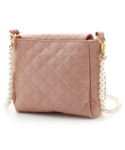 apres les cours（アプレレクール）の「キルティングポシェット（ショルダーバッグ・キッズ・ピンク/アイボリー・FREE）」の11枚目の写真