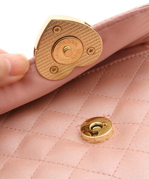 apres les cours（アプレレクール）の「キルティングポシェット（ショルダーバッグ・キッズ・ピンク/アイボリー・FREE）」の14枚目の写真