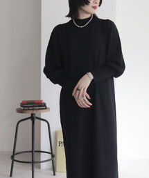 fredy emue | [新色追加]ボリュームスリーブニットワンピース(ワンピース)