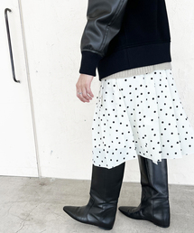 Spick & Span | ドットタックスカート(スカート)