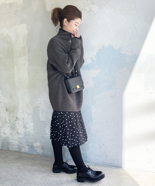 Spick & Span（スピックアンドスパン）の「ドットタックスカート（スカート・レディース・その他2/マルチ・36/38）」の7枚目の写真