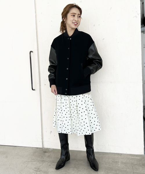 Spick & Span（スピックアンドスパン）の「ドットタックスカート（スカート・レディース・その他2/マルチ・36/38）」の11枚目の写真