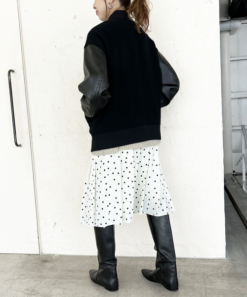 Spick & Span（スピックアンドスパン）の「ドットタックスカート（スカート・レディース・その他2/マルチ・36/38）」の14枚目の写真