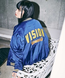 VISION STREET WEAR | 【VISION STREET】中綿サテンブルゾン(ブルゾン)