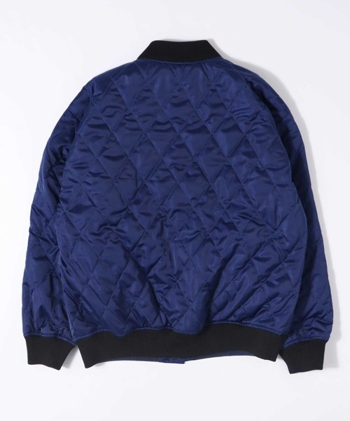 VISION STREET WEAR（ヴィジョンストリートウェア）の「【VISION STREET】中綿サテンブルゾン（ブルゾン・メンズ・ブラック/ネイビー・XL/L/M）」の13枚目の写真