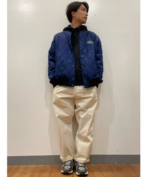 VISION STREET WEAR（ヴィジョンストリートウェア）の「【VISION STREET】中綿サテンブルゾン（ブルゾン・メンズ・ブラック/ネイビー・XL/L/M）」の18枚目の写真