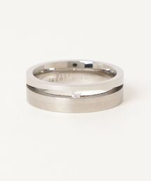 Mag.（マグ）の「【サージカルステンレス316L】金属アレルギー対応6mm ジルコニアセットアップ スピリットリング（リング）」