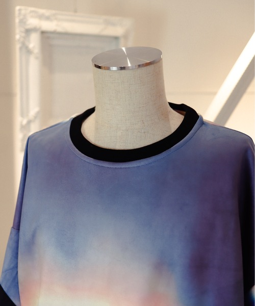 AFYF(エーエフワイエフ)の「AFYF SWEADE PATCH CREW2/ビッグシルエット スウェードパッチクルーネック(スウェット・メンズ・その他1/その他2/ワインレッド/その他/ブラック/ライトグレー/オリーブ/キャメル/ダークグレー/グリーン系その他/ブラック系その他・FREE)」の13枚目の写真