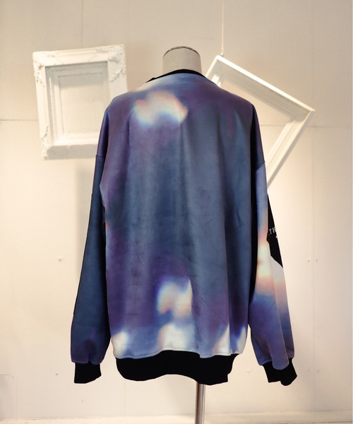 AFYF(エーエフワイエフ)の「AFYF SWEADE PATCH CREW2/ビッグシルエット スウェードパッチクルーネック(スウェット・メンズ・その他1/その他2/ワインレッド/その他/ブラック/ライトグレー/オリーブ/キャメル/ダークグレー/グリーン系その他/ブラック系その他・FREE)」の18枚目の写真