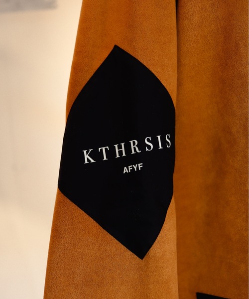 AFYF(エーエフワイエフ)の「AFYF SWEADE PATCH CREW2/ビッグシルエット スウェードパッチクルーネック(スウェット・メンズ・その他1/その他2/ワインレッド/その他/ブラック/ライトグレー/オリーブ/キャメル/ダークグレー/グリーン系その他/ブラック系その他・FREE)」の21枚目の写真