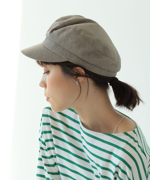 Ray BEAMS（レイビームス）の「Ray BEAMS / フィッシャーマン キャップ②（キャップ・レディース・ブラック/カーキ・ONE SIZE）」の2枚目の写真