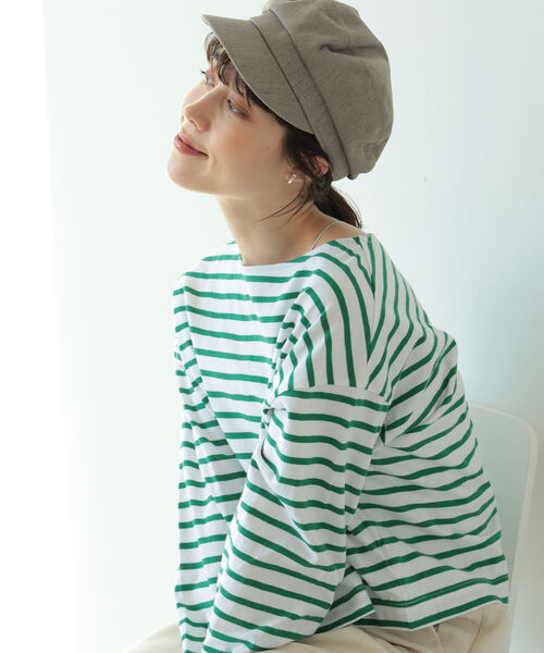 Ray BEAMS（レイビームス）の「Ray BEAMS / フィッシャーマン キャップ②（キャップ・レディース・ブラック/カーキ・ONE SIZE）」の5枚目の写真