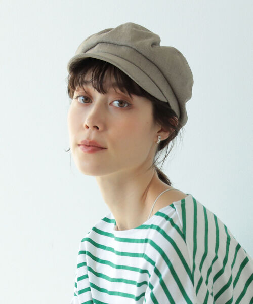 Ray BEAMS（レイビームス）の「Ray BEAMS / フィッシャーマン キャップ②（キャップ・レディース・ブラック/カーキ・ONE SIZE）」の6枚目の写真