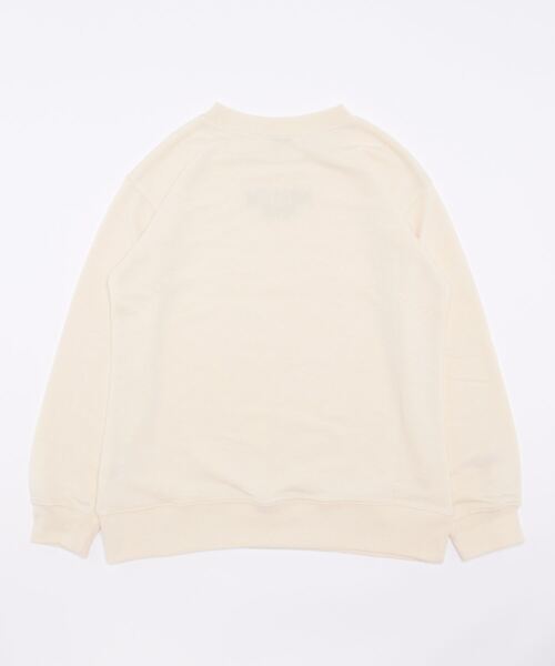 CHILLE（チル）の「MELLOW刺繍スウェットプルオーバー（スウェット・レディース・ネイビー/アイボリー/ピンク・FREE）」の4枚目の写真