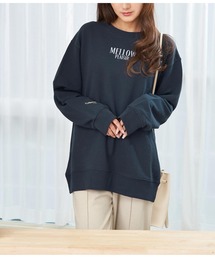 CHILLE | MELLOW刺繍スウェットプルオーバー(スウェット)