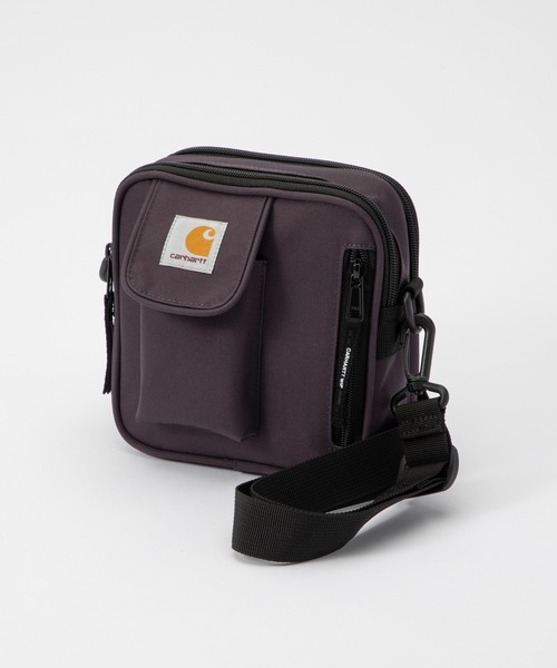Carhartt WIP（カーハートダブリューアイピー）の「CARHARTT WIP ESSENTIALS BAG SMALL カーハート ワークインプログレス エッセンシャル ミニ ショルダーバッグ（ショルダーバッグ・メンズ・ブラック/マルチ/キャメル/グリーン/ブラウン/グレー・FREE）」の3枚目の写真