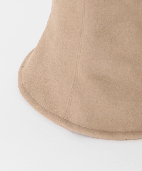 URBAN RESEARCH DOORS(アーバンリサーチドアーズ)の「ウールタッチパネルハット(ハット・レディース・ライトブラウン/ブラック・-)」の8枚目の写真