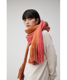 AZUL by moussy | KNIT FRINGE STOLE/ニットフリンジストール(ストール/ショール)