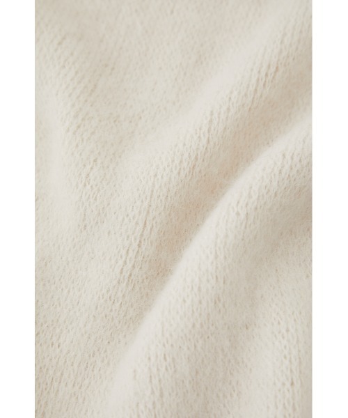 AZUL by moussy（アズールバイマウジー）の「KNIT FRINGE STOLE/ニットフリンジストール（ストール/ショール・レディース・ライトベージュ/ピンク/チャコールグレー/ターコイズブルー/オレンジ系その他・FREE）」の21枚目の写真