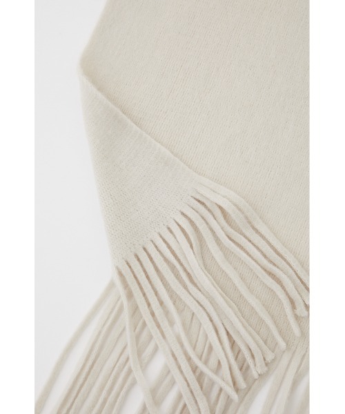 AZUL by moussy（アズールバイマウジー）の「KNIT FRINGE STOLE/ニットフリンジストール（ストール/ショール・レディース・ライトベージュ/ピンク/チャコールグレー/ターコイズブルー/オレンジ系その他・FREE）」の22枚目の写真