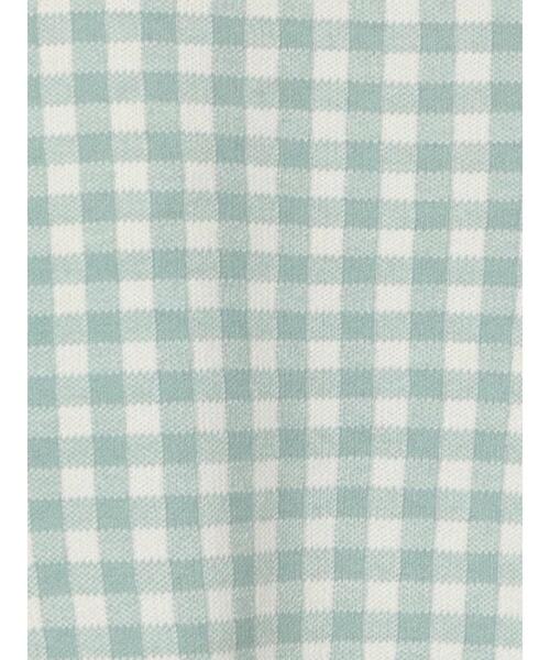 Te chichi TERRASSE（テチチテラス）の「ギンガムハイネックニット（ニット/セーター・レディース・グリーン/ベージュ/ブラック・ﾌﾘ-）」の13枚目の写真