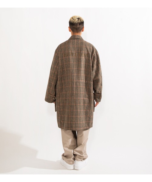 APPLEBUM（アップルバム）の「Tweed Check Army Coat（テーラード