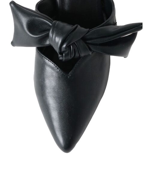 EATME（イートミー）の「BIGリボンミュール（パンプス・レディース・ブラック/ベージュ/ピンク・S/M/L）」の14枚目の写真