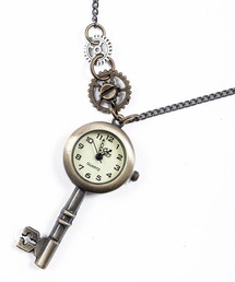 ankoROCK（アンコロック）の「an meets zakka 鍵型懐中時計ネックレス / メンズ レディース ユニセックス（ネックレス・メンズ）」