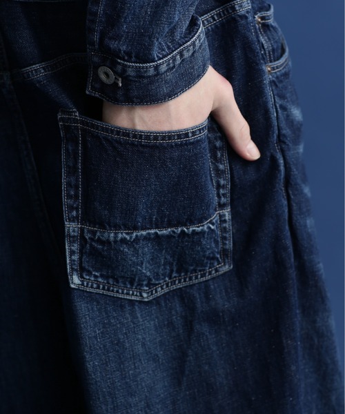 schott（ショット）の「Schott/ショット/NEP DENIM WORK JUMP SUIT