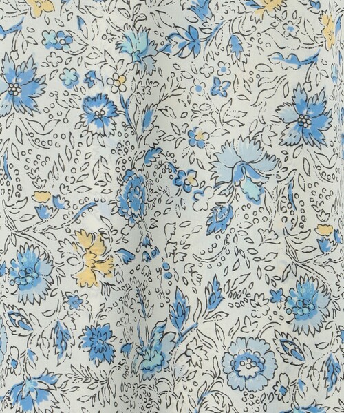 SOULEIADO（ソレイアード）の「ポリエステルプリントボリュームスリーブブラウス（シャツ/ブラウス・レディース・ホワイト系その他/グリーン系その他・36）」の12枚目の写真