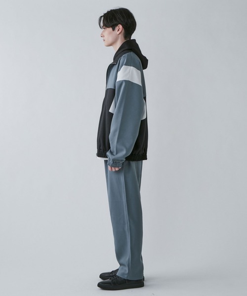 LUCY（ルーシー）の「LUCY/イージーケア カラーブロックブルゾン（ナイロンジャケット・メンズ・ブルー/ブラウン・MEDIUM/LARGE）」の11枚目の写真